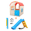 סט בית ילדים HAPPY ומגלשה מתקפלת