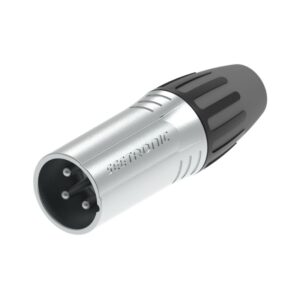 מחבר XLR זכר 3 פין לכבל  SEETRONIC SCMM3 \ SC3MXX
