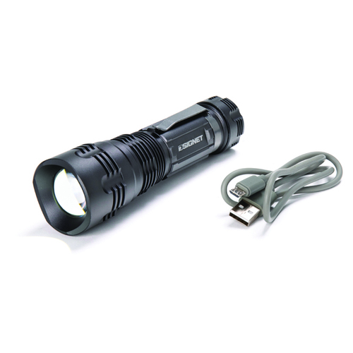 פנס אלומיניום USB 1300 לומן + מגנט - סיגנט 96018