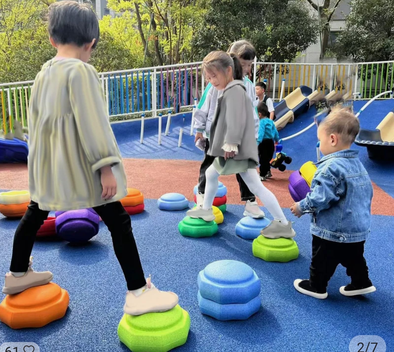 כיפות שיווי משקל 6 חלקים