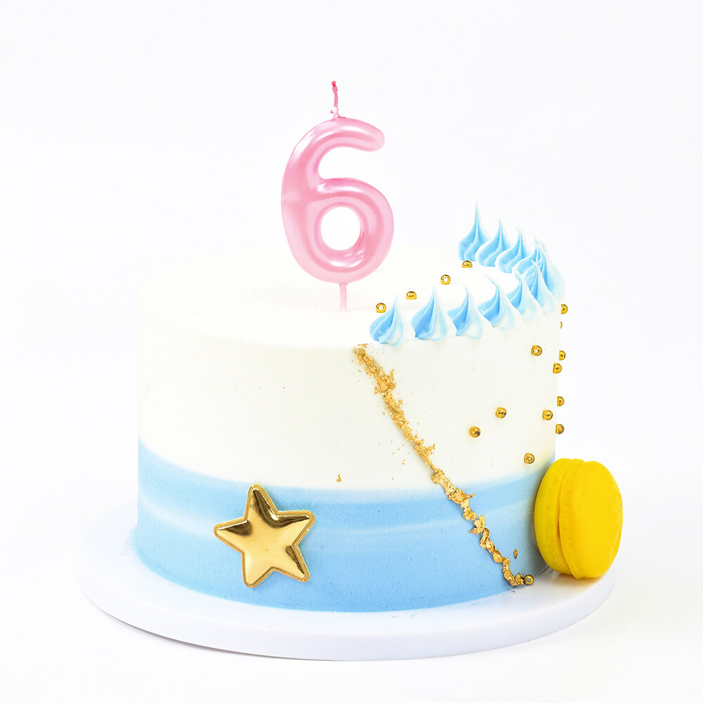 נר מספר ורוד מבריק , ספרה 6