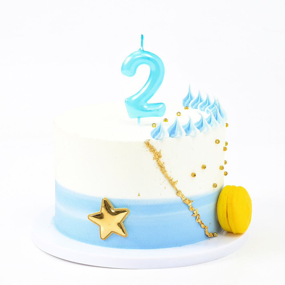 נר מספר תכלת מבריק , ספרה 2
