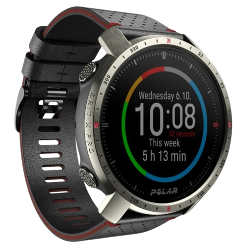 שעון ריצה מתקדם Polar Grit X Pro Titanium