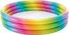 בריכה צבעונית מתנפחת 3 טבעות לפעוטות קוטר 147 ס"מ דגם 58439