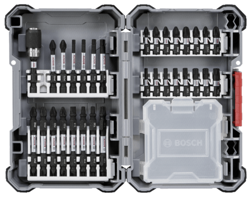 סט 31 חלקים ביטים ומוביל מקצועי Bosch