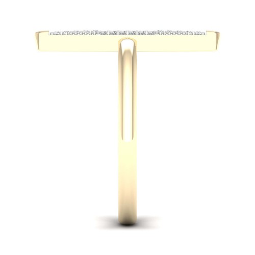 טבעת יהלומים מעוצבת זהב 14K
