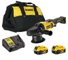 מלטשת פחחים "5 18V דגם DCM848P2 כולל 2 סוללות 5AH מבית DEWALT