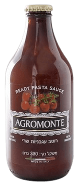 רוטב עגבניות שרי 330 ג' - AGROMONTE