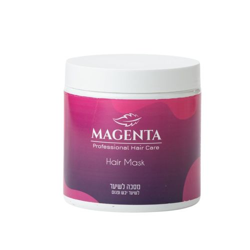 שמפו + מסכה לשיער יבש פגום ללא מלחים MAGENTA מג`נטה