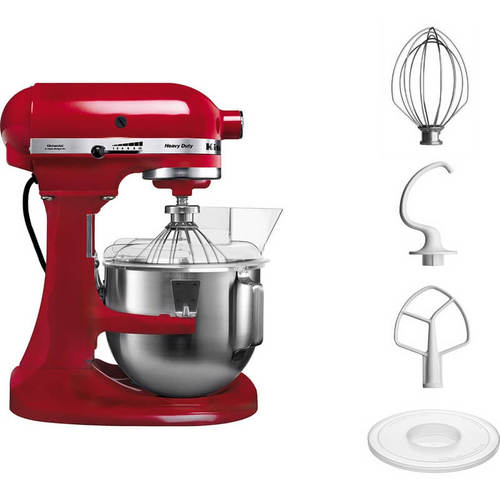 מיקסר מקצועי דגם 5KPM5EER KITCHENAID בצבע אדום