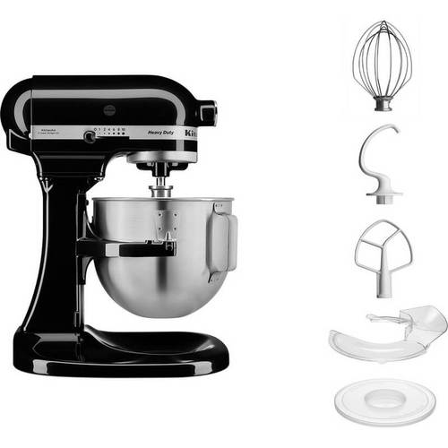 מיקסר מקצועי דגם 5KPM5EOB KITCHENAID בצבע שחור