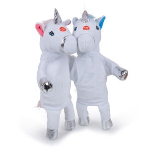 בובת כפפה לתאטרון בובות ולמשחקי דמיון - חד קרן (מגוון צבעים)