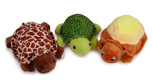 בובת כפפה לתאטרון בובות ולמשחקי דמיון - צב (מגוון צבעים)