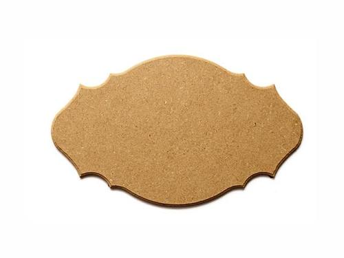 שלט משונן MDF מידה 18/30 ס