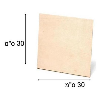 חיתוך עץ צפצפה מרובע מידה 30/30 ס