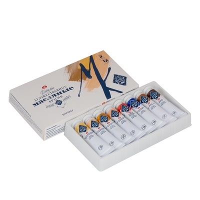 סט צבעי שמן מאסטר קלאס 8*18 מ