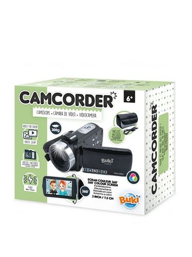 מצלמה וידאו קלה לשימוש לילדים מבית בוקי צרפת Buki France