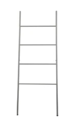 סולם מגבות דגם שיקגו לבן עשוי נירוסטה