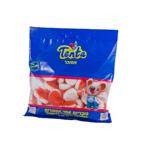 לב אהבה מוברק - 500 גרם טנטה - Tenta - סוכריות גומי
