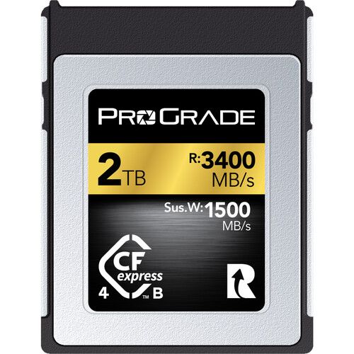 כרטיס זיכרון ProGrade 2TB CFexpress 4.0 Gold