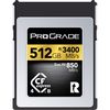 כרטיס זיכרון ProGrade 512GB CFexpress 4.0 Type B Gold