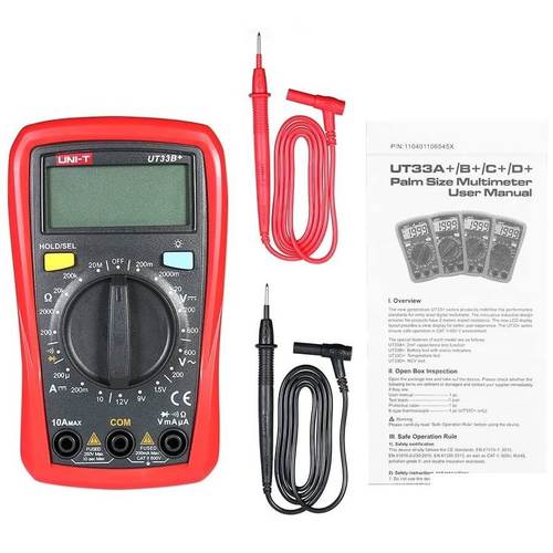 רב מודד מולטיטסטר UT33B+ UNI-T 