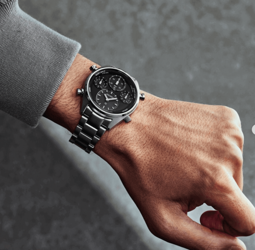 שעון SEIKO כרונוגרף לגבר 42 ממ
