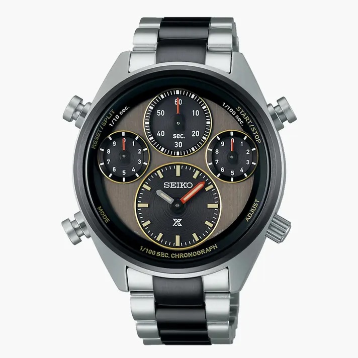 שעון SEIKO כרונוגרף לגבר 42 ממ