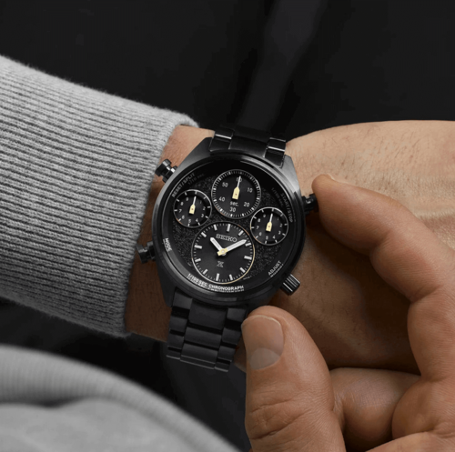 שעון SEIKO כרונוגרף לגבר 42 ממ
