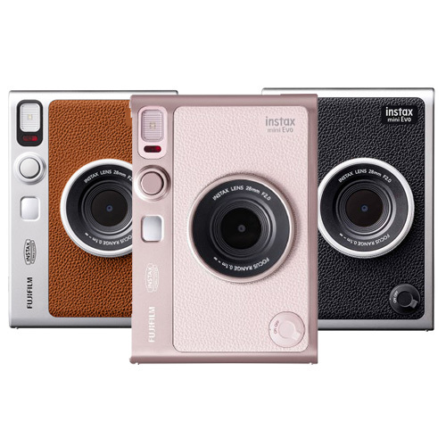 מצלמה ‏פיתוח מיידי  Fuji Instax Mini EVO יבואן רשמי