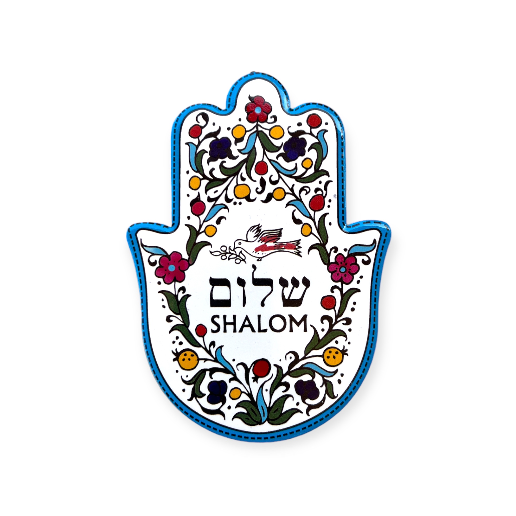 חמסה מקרמיקה - יונת שלום דגם 2