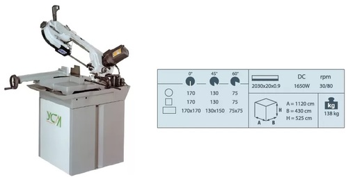 משור סרט KARNAF YCM210ECO