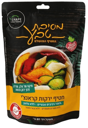 חטיף ירקות קראנצ'י מסיבת טבע 