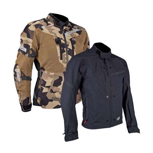 מעיל אדונצ'ר ליט חום -  LEATT JACKET ADV FLOWTOUR 7.5 DESERT