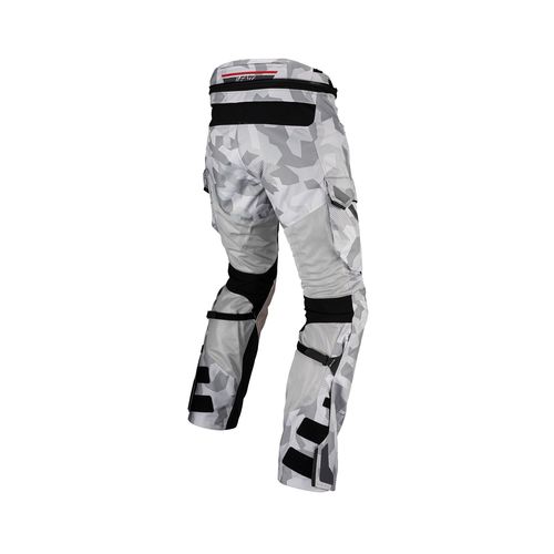 מכנס רכיבה ממוגן וחסין מים ליט אפור / לבן - LEATT PANTS ADV FLOWTOUR 7.5 STEEL