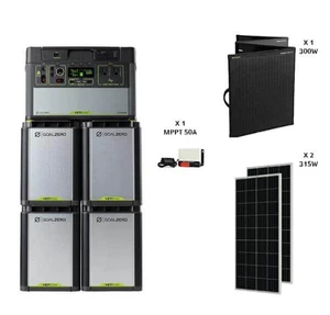 מערכת סולארית ביתית 15KWH 10KW, סולארי 15KW דגם POWER OCEAN יצרן ECOFLOW