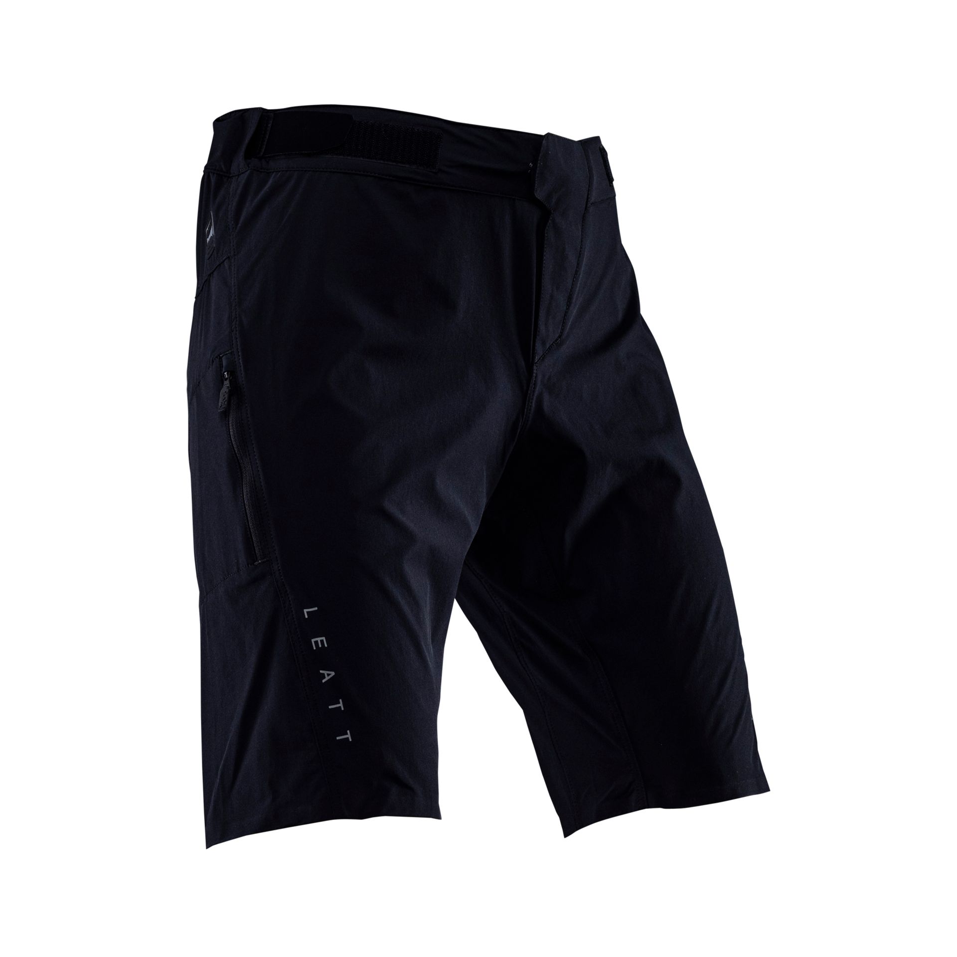 מכנס רכיבה קצר ליט שחור - LEATT MTB TRAIL 1.0 V24