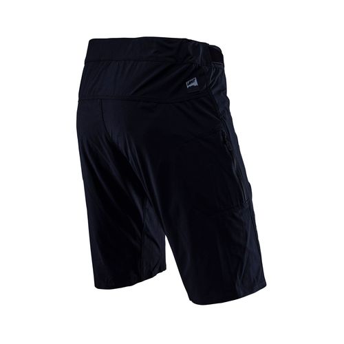 מכנס רכיבה קצר ליט שחור -  LEATT MTB TRAIL 1.0 V24