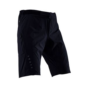 מכנס רכיבה קצר ליט שחור -  LEATT MTB TRAIL 1.0 V24