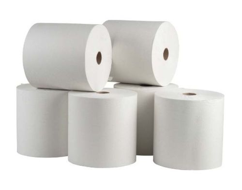 50 יחידות - גליל נייר למדפסת קופה 80 מ' אורך 80 מ