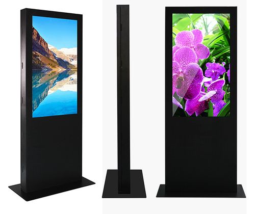 עמדת תצוגה דו צדדית