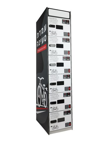 ארון לוקר (עמיד בפני אש) הטענת סוללות לאופניים חשמליים