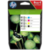סט 4 ראשי דיו מקוריים 912XL 3YP34AE HP