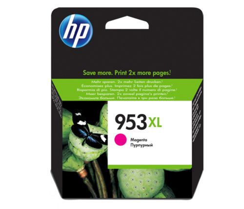 ראש דיו מקורי מג'נטה / אדום ‏ HP 953XL F6U17AE