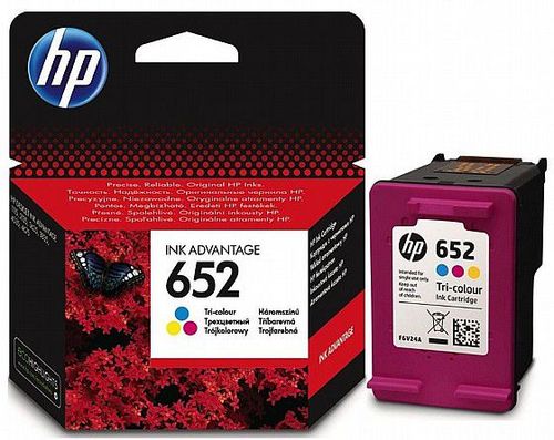 ראש דיו צבעוני מקורי 652 F6V24AE HP