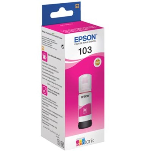 ‏מיכל דיו Epson C13T00S34A אפסון 103 אדום