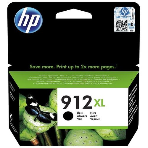 ראש דיו שחור מקורי HP 912XL 3YL84AE