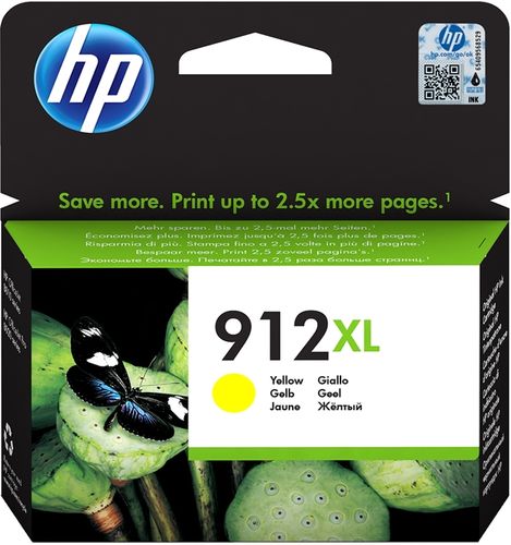 ראש דיו צהוב מקורי HP 912XL 3YL83AE
