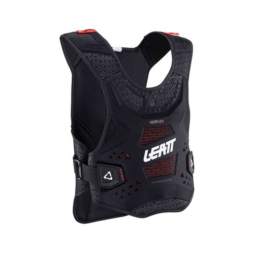 מגן חזה וגב ליט שחור - LEATT CHEST PROTECTOR REALFLEX V24