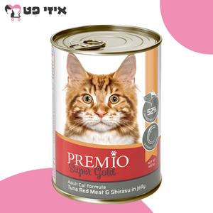 פרמיו סופר גולד שימור טונה אדומה בציפוי שיראסו בג